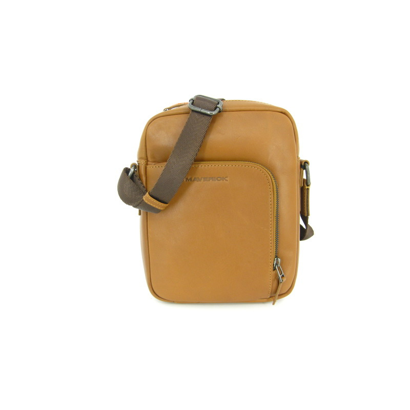 Maverick Lederwaren voor mannen Cognac