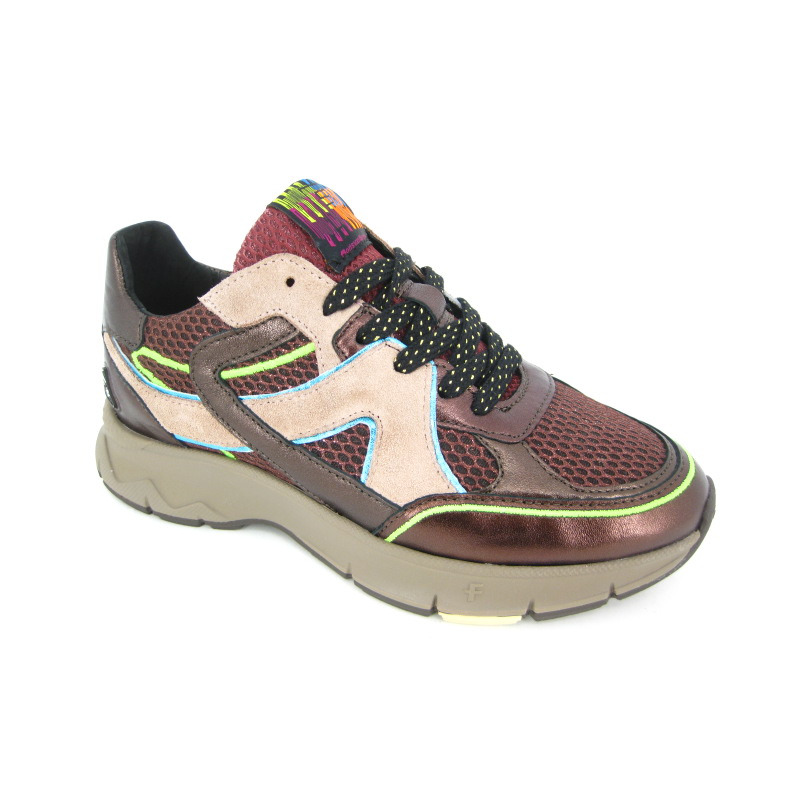 Floris Van Bommel Sneaker Bordeau