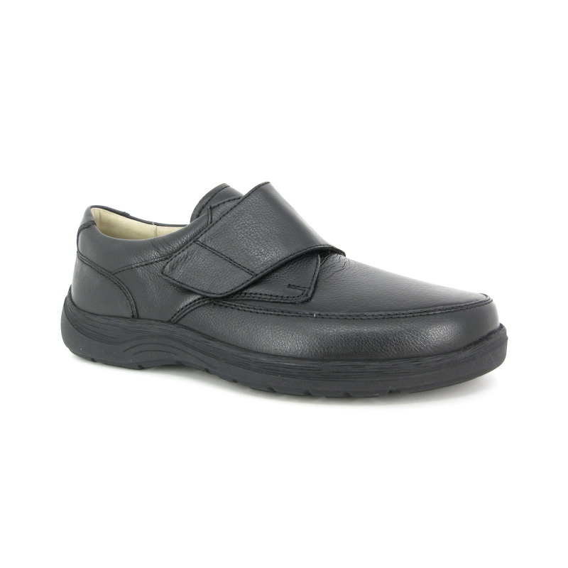 Solidus Velcroschoen Zwart